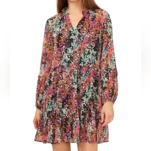 Vince Camuto Colorful Floral Mini Dress